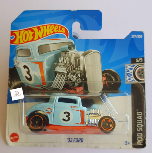 32 Ford - GULF - German Short Card - Hot Wheels