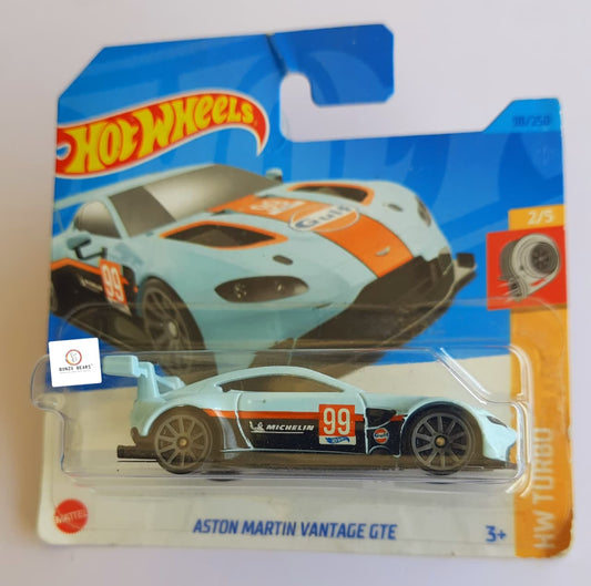 Aston Martin Vantage GTE - Hot Wheels - German Short card