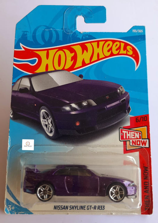 Nissan Skyline GT-R R33 - Hot Wheels ( Purple)