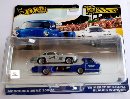 Team Transport - Mercedes Benz 300Sl & Mercedes Benz '55 Blaues Wunder