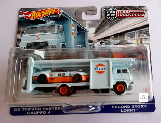 Tomoso Pantera - Hot Wheels Team Transport - Gulf