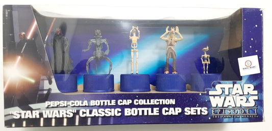 STAR WARS Classic Bottle cap collection Set No 8. Episode 1 of 5 with Original Packing