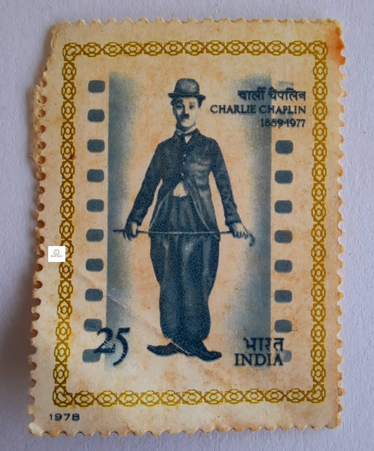 Charlie Chaplin - 1978 India Stamp