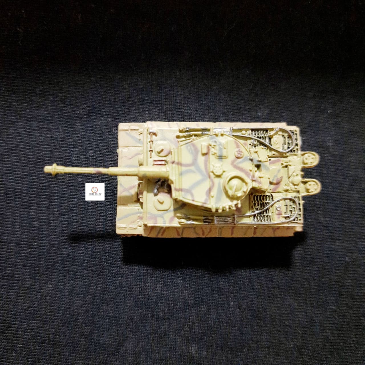 German Tiger I Tank -  1/144 Takara World Tank Museum