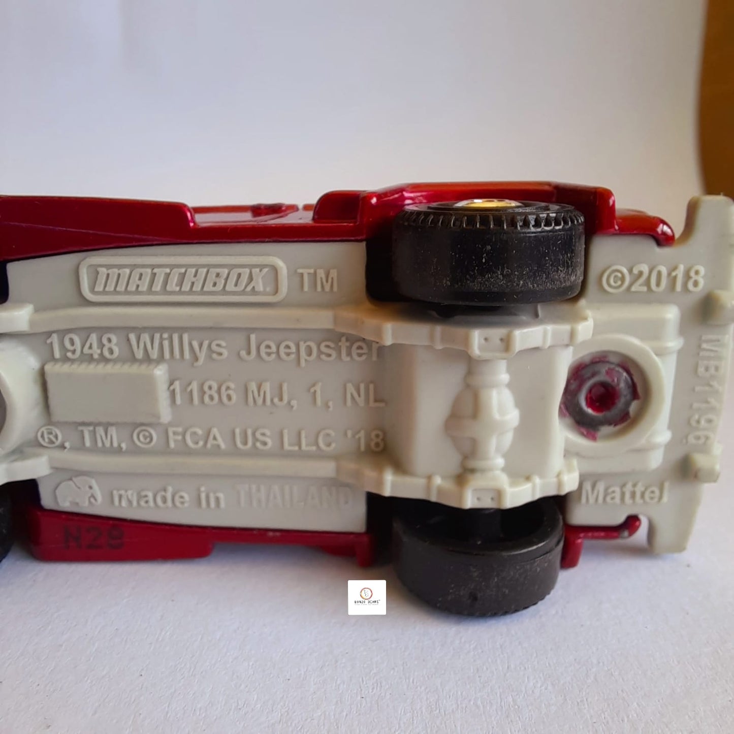 1948 Willys Jeepster - Matchbox (Red)