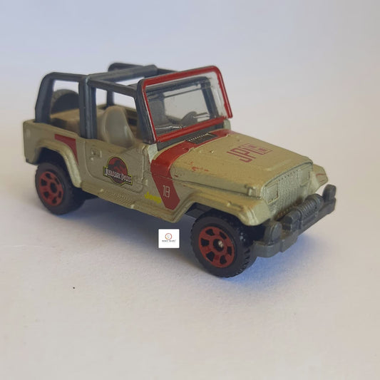 Jeep Wrangler - Matchbox (With Jurassic Park JP logo)