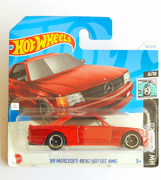 ’89 Mercedes-Benz 560 SEC AMG – Hot Wheels Short Card | Bonzo Bears