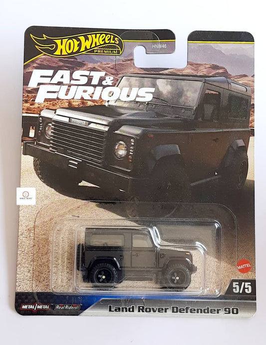 Land Rover Defender 90 – Hot Wheels Black Premium | Bonzo Bears