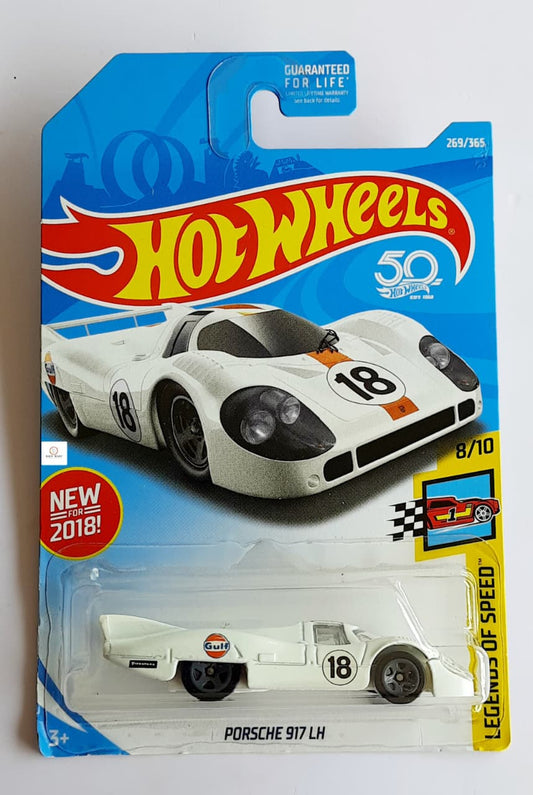 Porsche 917 LH – Hot Wheels Gulf Edition (White) | Bonzo Bears