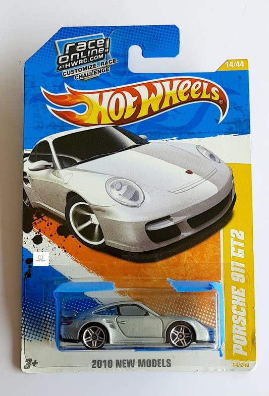 Porsche 911 GT2 – Hot Wheels 2010 New Models (Silver) | Bonzo Bears