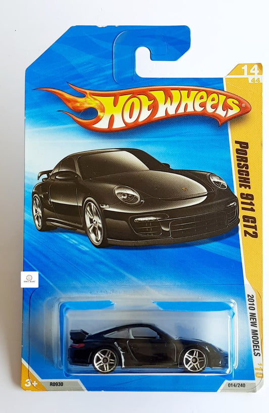 Porsche 911 GT2 – Hot Wheels 2010 New Models (Black) | Bonzo Bears Exclusive