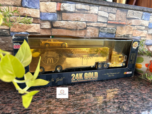 Racing Champions - Nascar 50th Anniversary - 24K Gold Plated Commemorative Series - McDonald's Racing Team