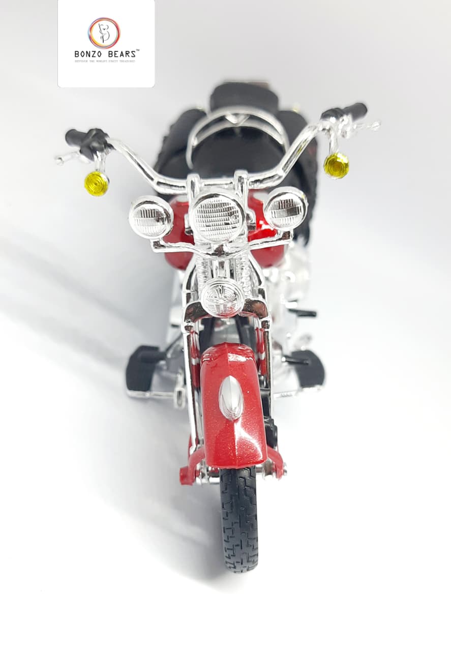 1:18 1999 Harley-Davidson FLSTS Heritage Softail Springer - Series 42 - Maisto | Bonzo Bears