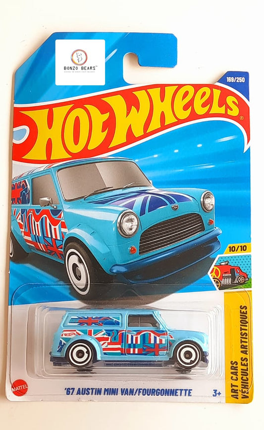 '67 Austin Mini Van/Fourgonnette - Hot Wheels | Bonzo Bears