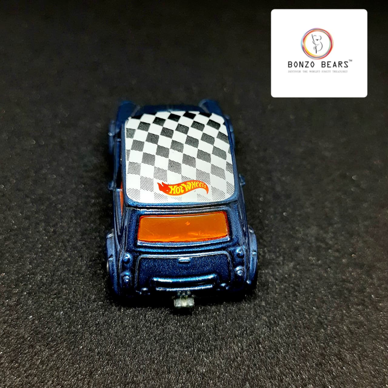 Mini Cooper #158 of 240 Collector No. 158 Hot Wheels 2001 Mainline Series (Loose- Openable Top)| Bonzo Bears