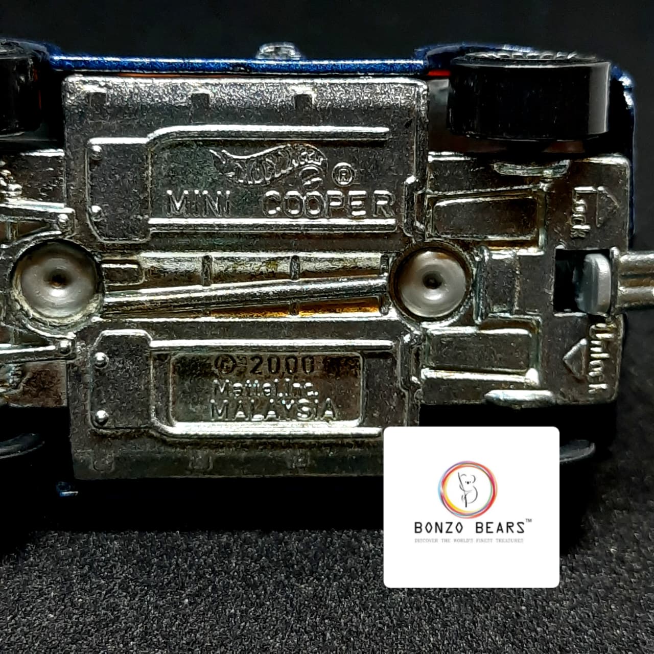 Mini Cooper #158 of 240 Collector No. 158 Hot Wheels 2001 Mainline Series (Loose- Openable Top)| Bonzo Bears