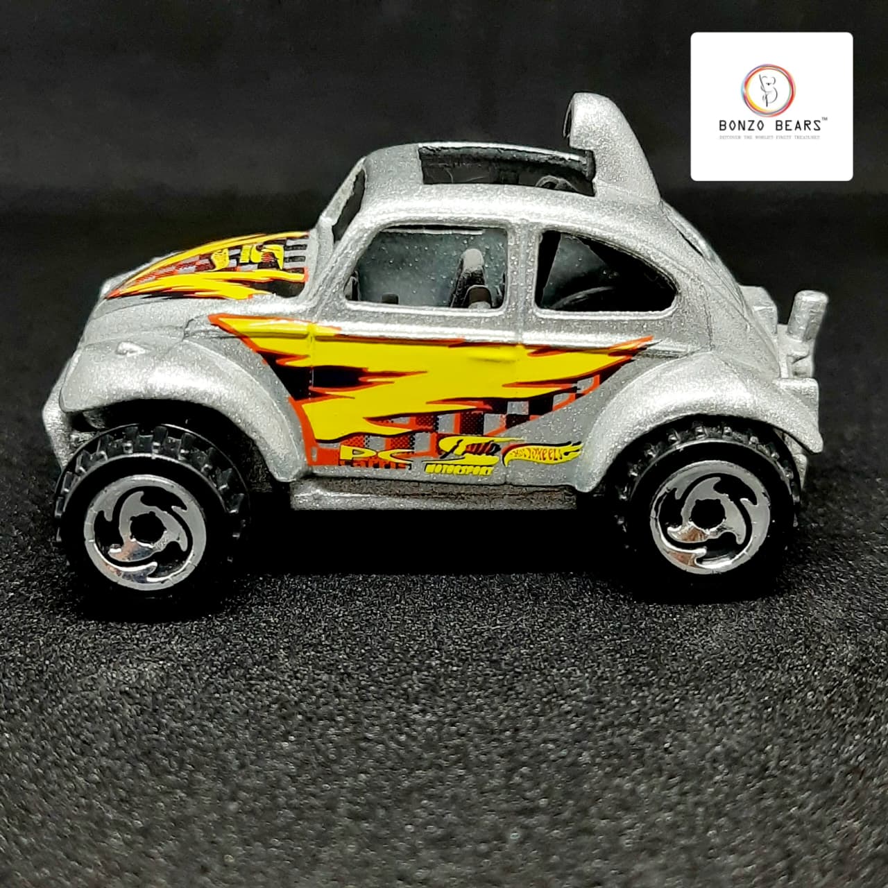 BAJA BUG Volkswagen Diecast (Heavy Casting )- (1/64)1983 Hot Wheels release | Bonzo Bears