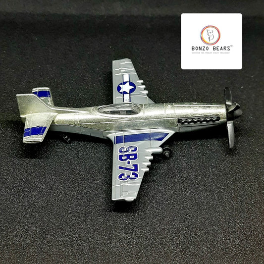 Sky Busters Stunt Plane Silver - Matchbox | Bonzo Bears