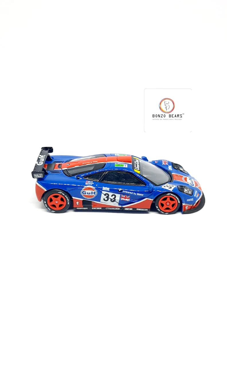 Mini GT - McLaren F1 GTR N°33 Le Mans 24Hr 1966 | Bonzo Bears
