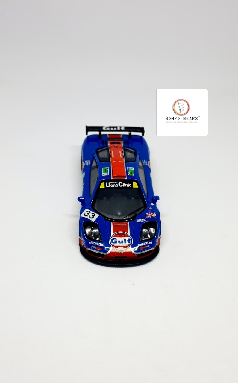 Mini GT - McLaren F1 GTR N°33 Le Mans 24Hr 1966 | Bonzo Bears