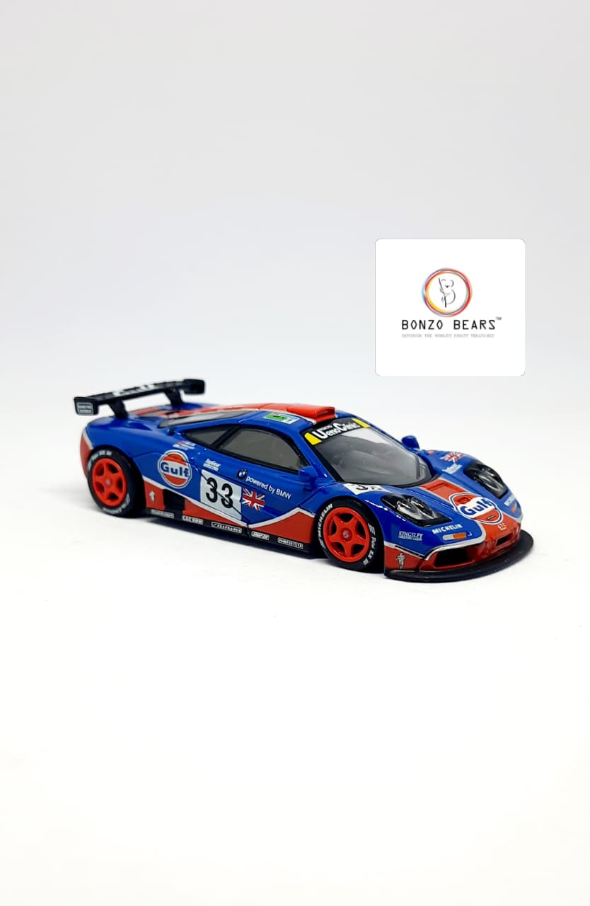 Mini GT - McLaren F1 GTR N°33 Le Mans 24Hr 1966 | Bonzo Bears