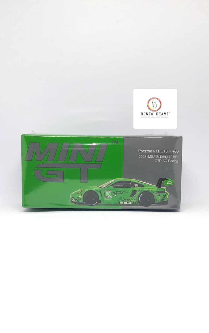 Mini GT Porsche 911 GT3 R "REXY" | Bonzo Bears