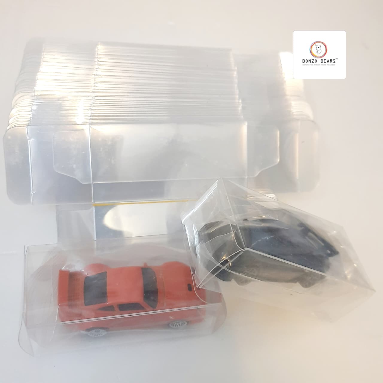 Loose Car Protector Sleeve for 1:64 Car (Pack of 10) - Cars not included