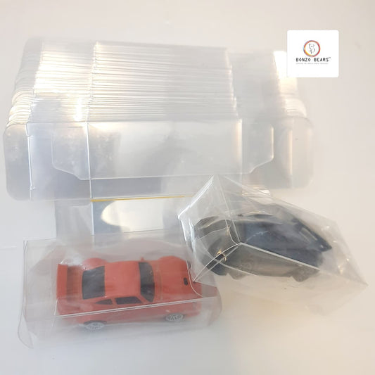 Loose Car Protector Sleeve for 1:64 Car (Pack of 10) - Cars not included
