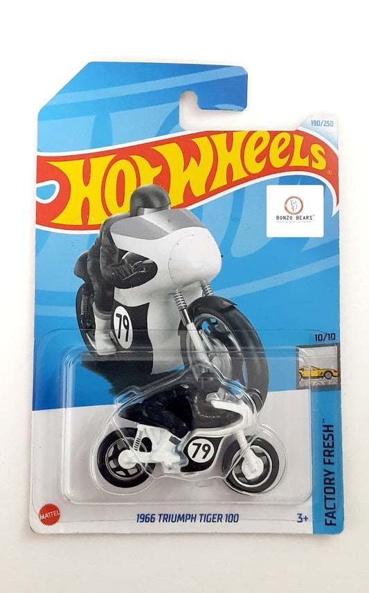 1966 Triumph Tiger 100 - Hot Wheels | Bonzo Bears