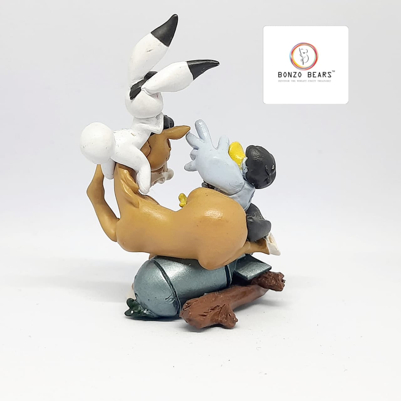 The Amazing 3 Osamu Tezuka Mini Vignette Anthology Figure Kaiyodo (2.5 Inch) | Bonzo Bears