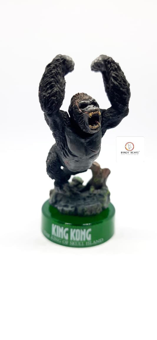 Origianl The King of Skull Island King Kong - Bottle Cap Collection -Universal Studios and Kaiyodo Collab| Bonzo Bears