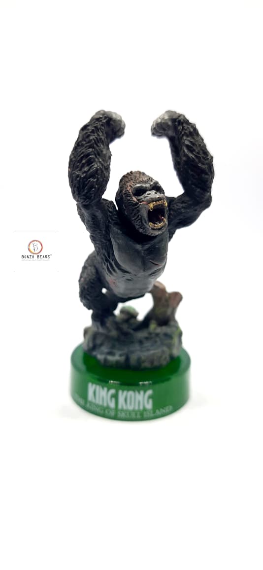 Origianl The King of Skull Island King Kong - Bottle Cap Collection -Universal Studios and Kaiyodo Collab| Bonzo Bears