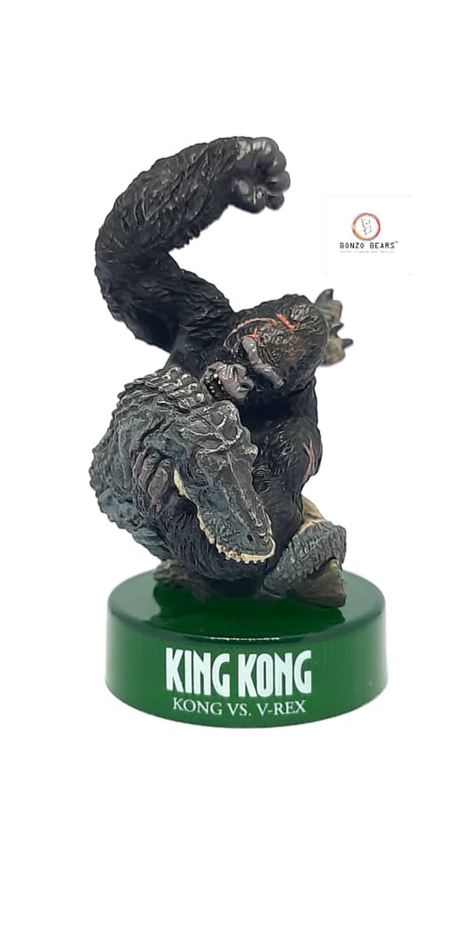 Limited Edition -High Detailed - Original - Kong vs. V-Rex King Kong  Fight Bottle Cap Collection |Universal Studios  - Kaiyodo Collab | Bonzo Bears