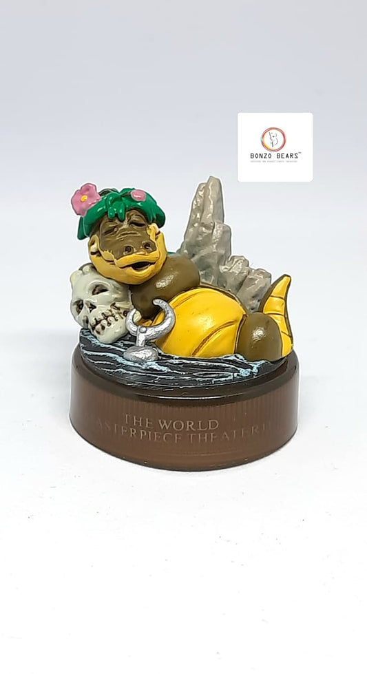 World Masterpiece Theater Bottle Cap Collection "The Clock Alligator" from Peter Pan - Kaiyodo | Bonzo Bears
