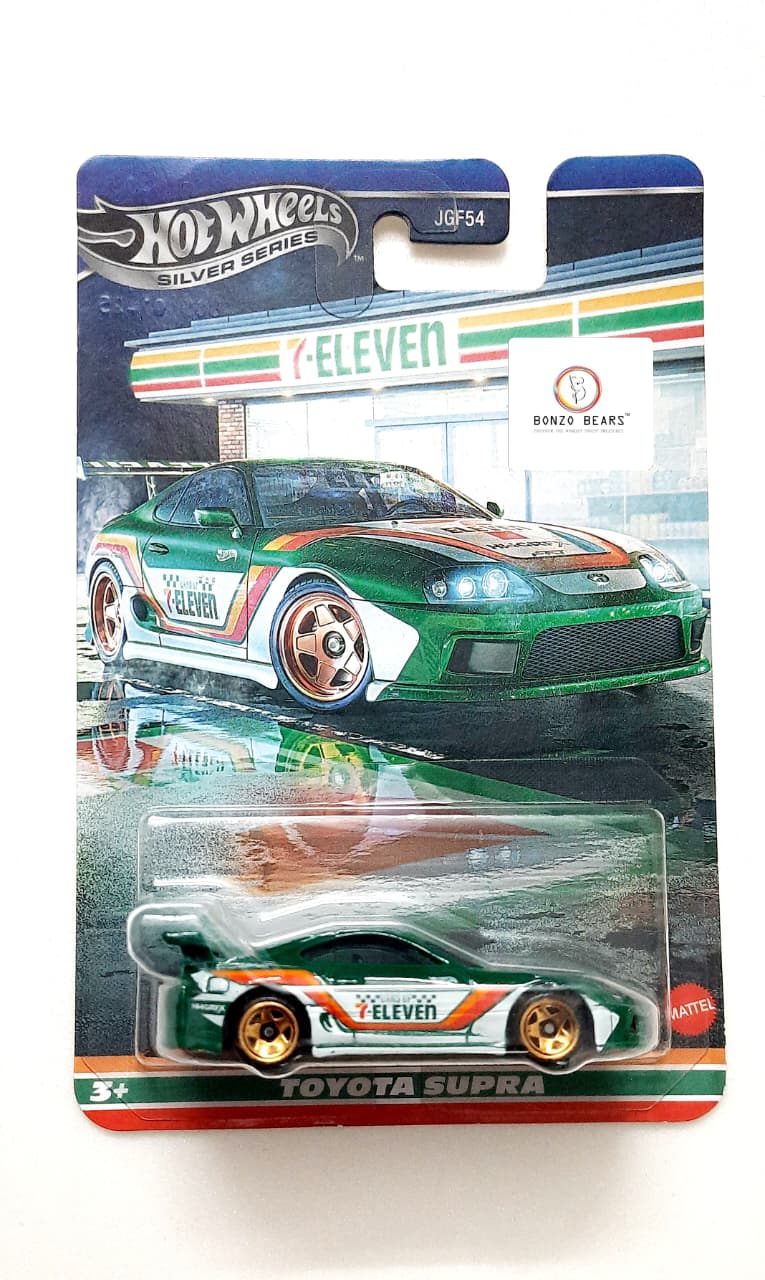 Toyota 7 Eleven Supra (Near Mint) - Hot Wheels | Bonzo Bears (Restocked) PB19