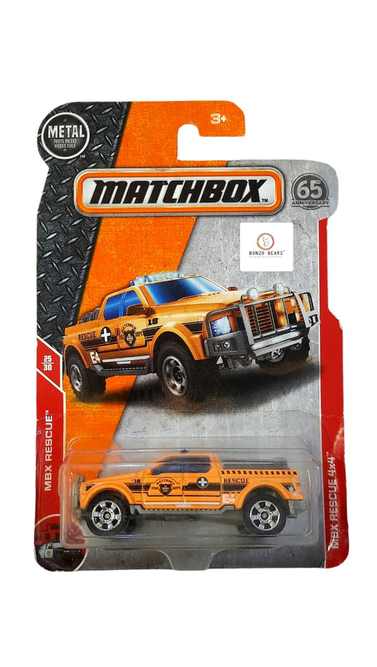 MBX Rescue 4X4 Matchbox | Bonzo Bears