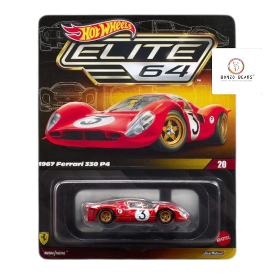 Hot Wheels Elite 64 - 1967 Ferrari 330 P4 | Bonzo Bears