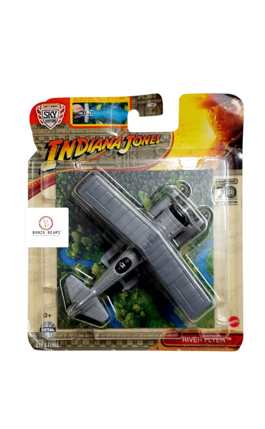 Matchbox | Sky Busters Indiana Jones River Flyer with Playmat