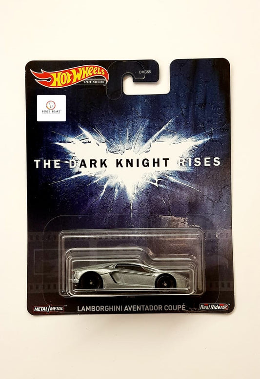 Premium Lamborghini Aventador Coupe 'The Dark Knight Rises' - Hot Wheels | 2020 Released (Imported) | Bonzo Bears PB48