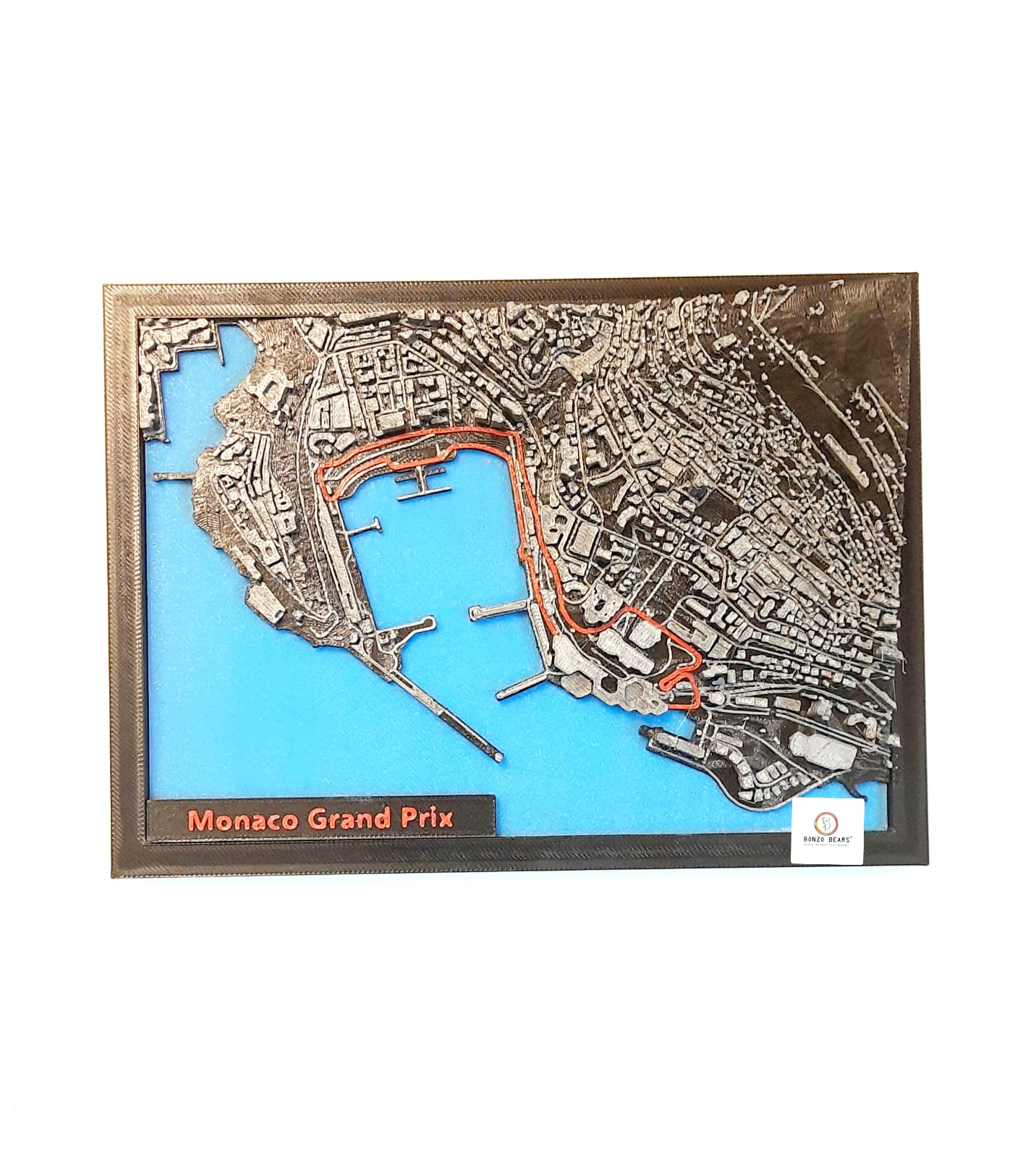 Monaco Grand Prix with City View | High Detailed 3D Printed