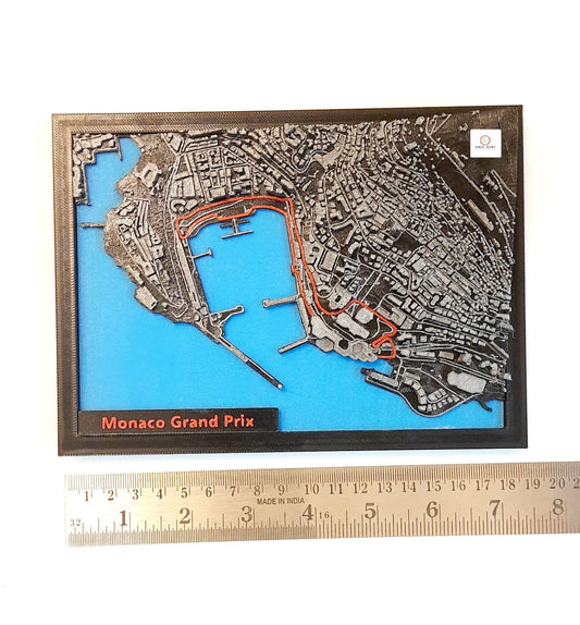 Monaco Grand Prix with City View | High Detailed 3D Printed