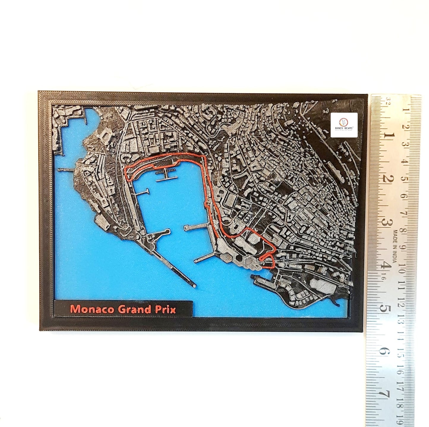 Monaco Grand Prix with City View | High Detailed 3D Printed
