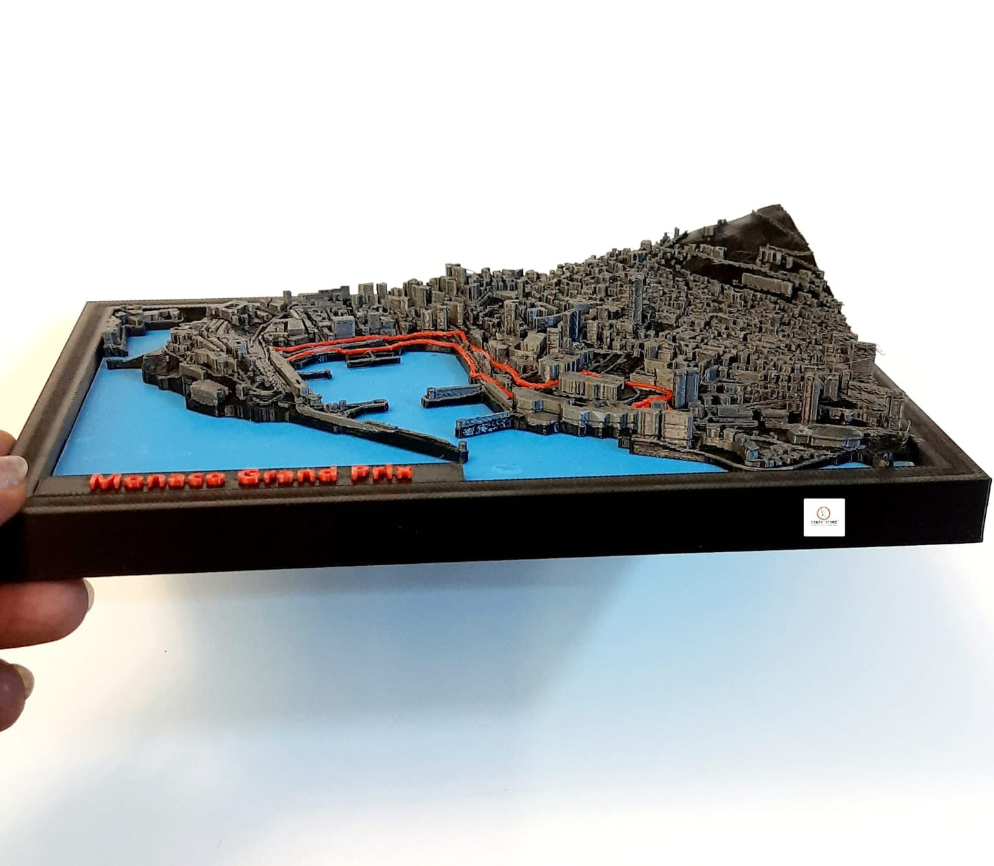 Monaco Grand Prix with City View | High Detailed 3D Printed