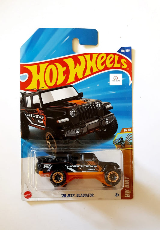 '20 Jeep Gladiator (Black) - Hot Wheels | Bonzo Bears PB47