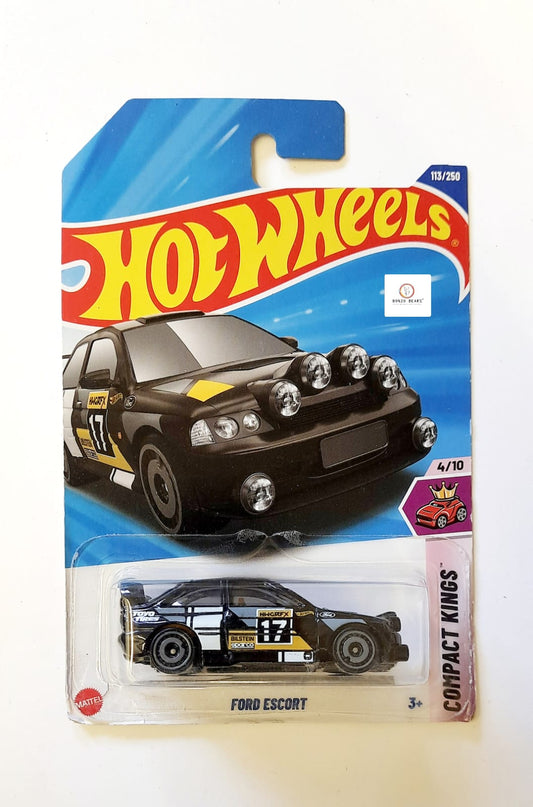 Ford Escort #17 (Black) - Hot Wheels | Bonzo Bears PB10