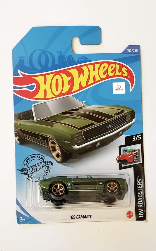 '69 Camaro (Green) - Hot Wheels | Bonzo Bears C1