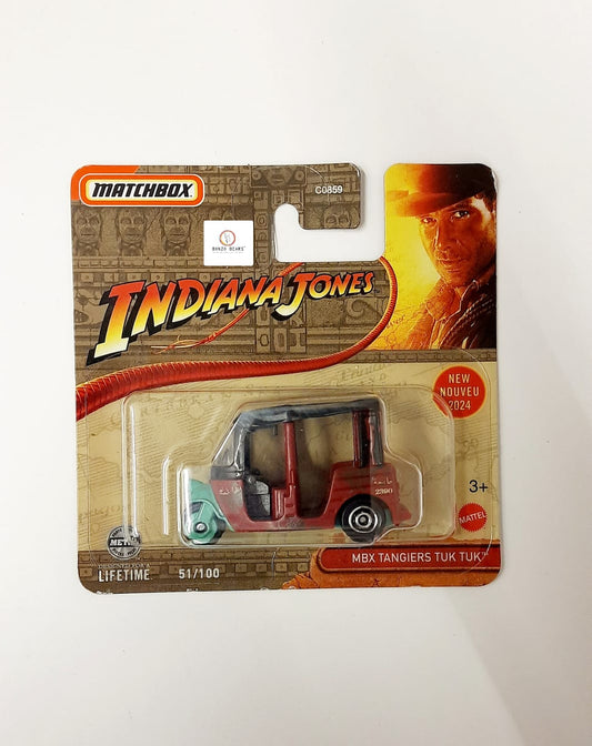 Indiana Jones MBX Tangiers Tuk Tuk Auto- Matchbox | Bonzo Bears (European Short Card) MB1