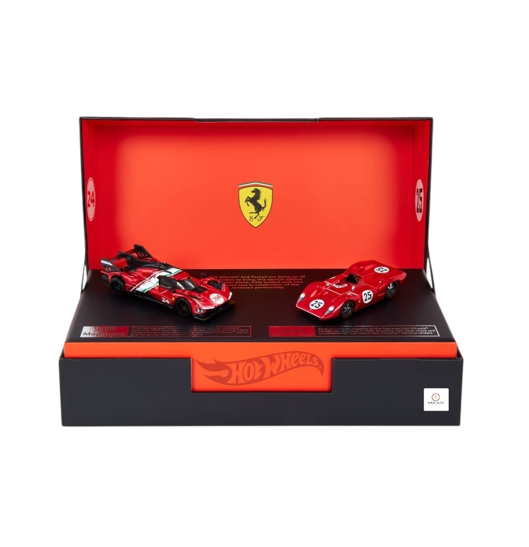 Hot Wheels x Ferrari Heritage Set | Bonzo Bears (Mint)