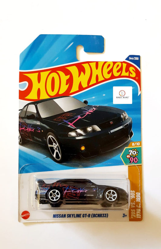Nissan Skyline GT-R (BCNR33) Imported - Hot Wheels | Bonzo Bears CBNissan