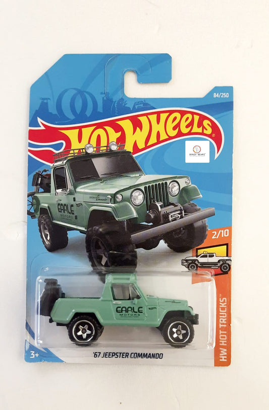 '67 Jeepster Commando (Green) - Hot Wheels | Bonzo Bears ML3